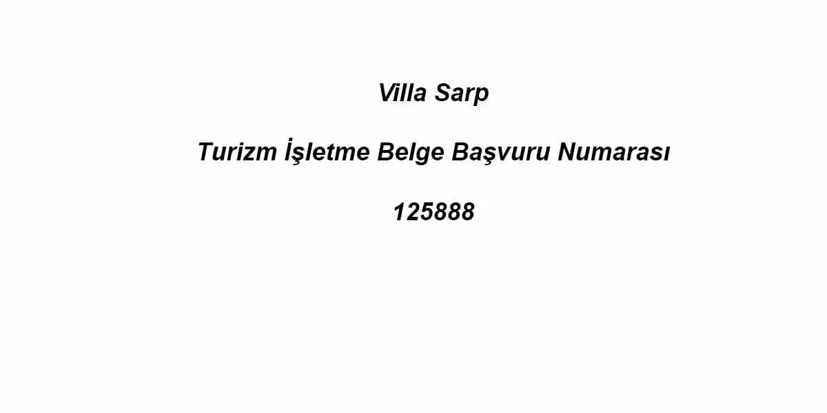 Villa Sarp 33