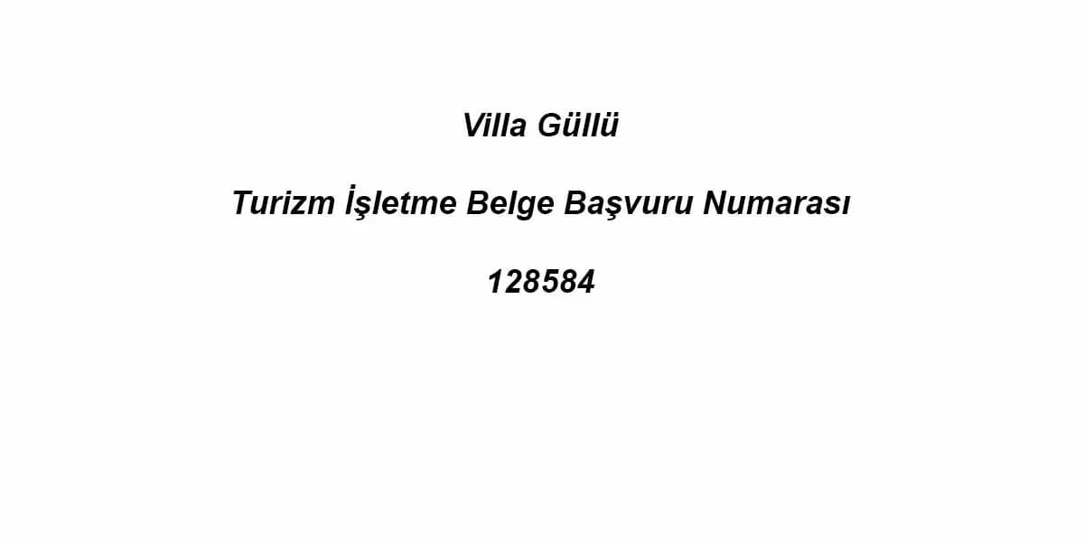 Villa Güllü 19